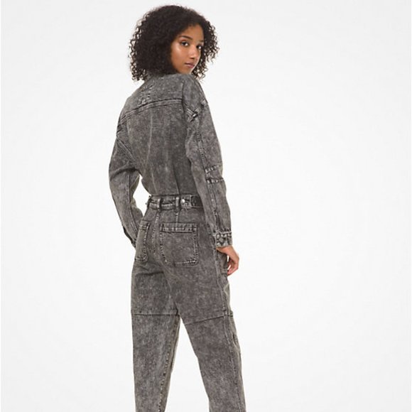 michael kors denim jumpsuit NWT - Picture 3 of 5